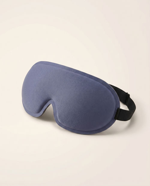 Somnia Sable 3D contour sleep mask in Slate blue - breathable blackout sleep mask