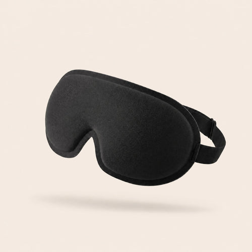 Somnia Sable 3D contour sleep mask in Black