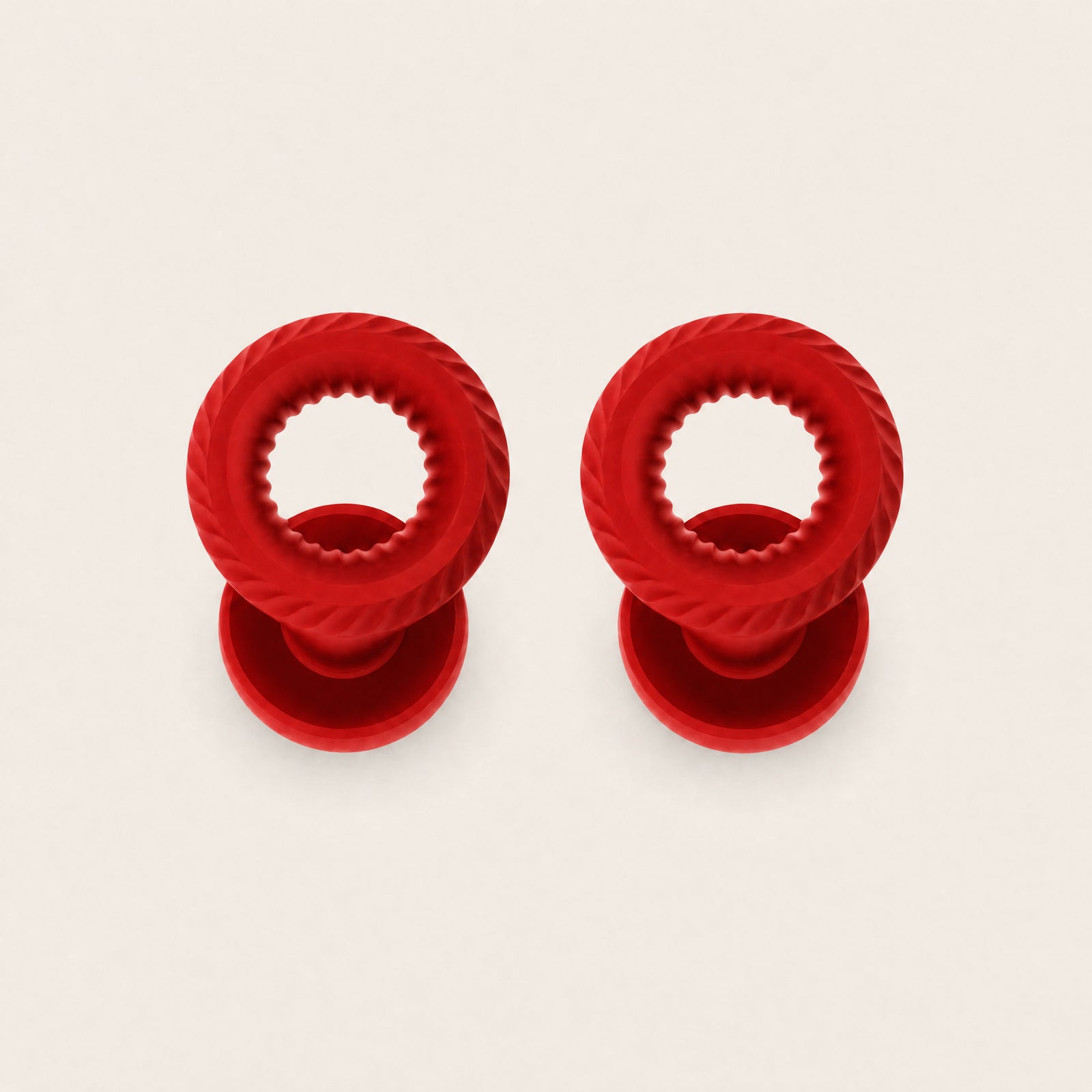 Somnia Mute sound-isolating earplugs in Red