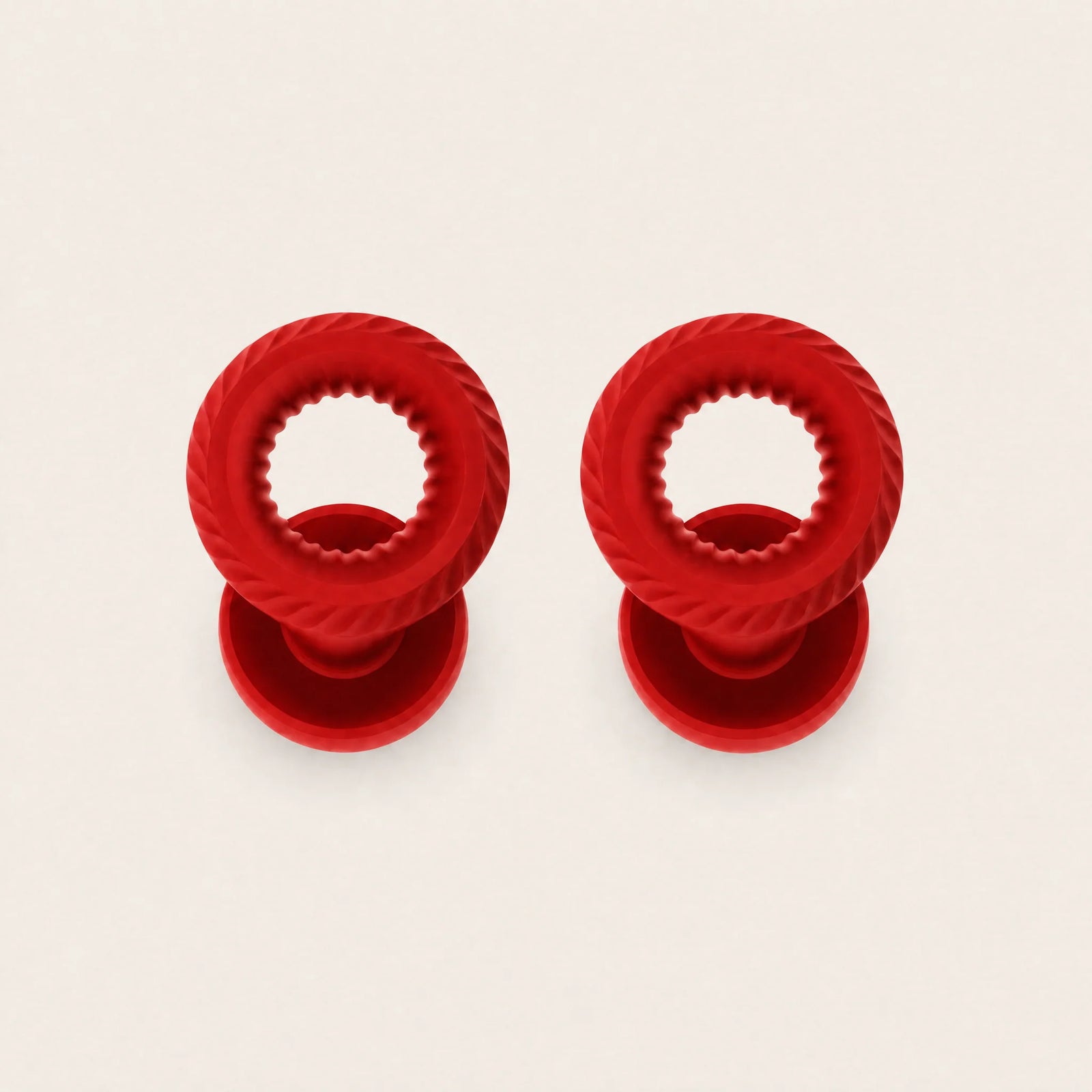 Somnia Mute sound-isolating earplugs in Red