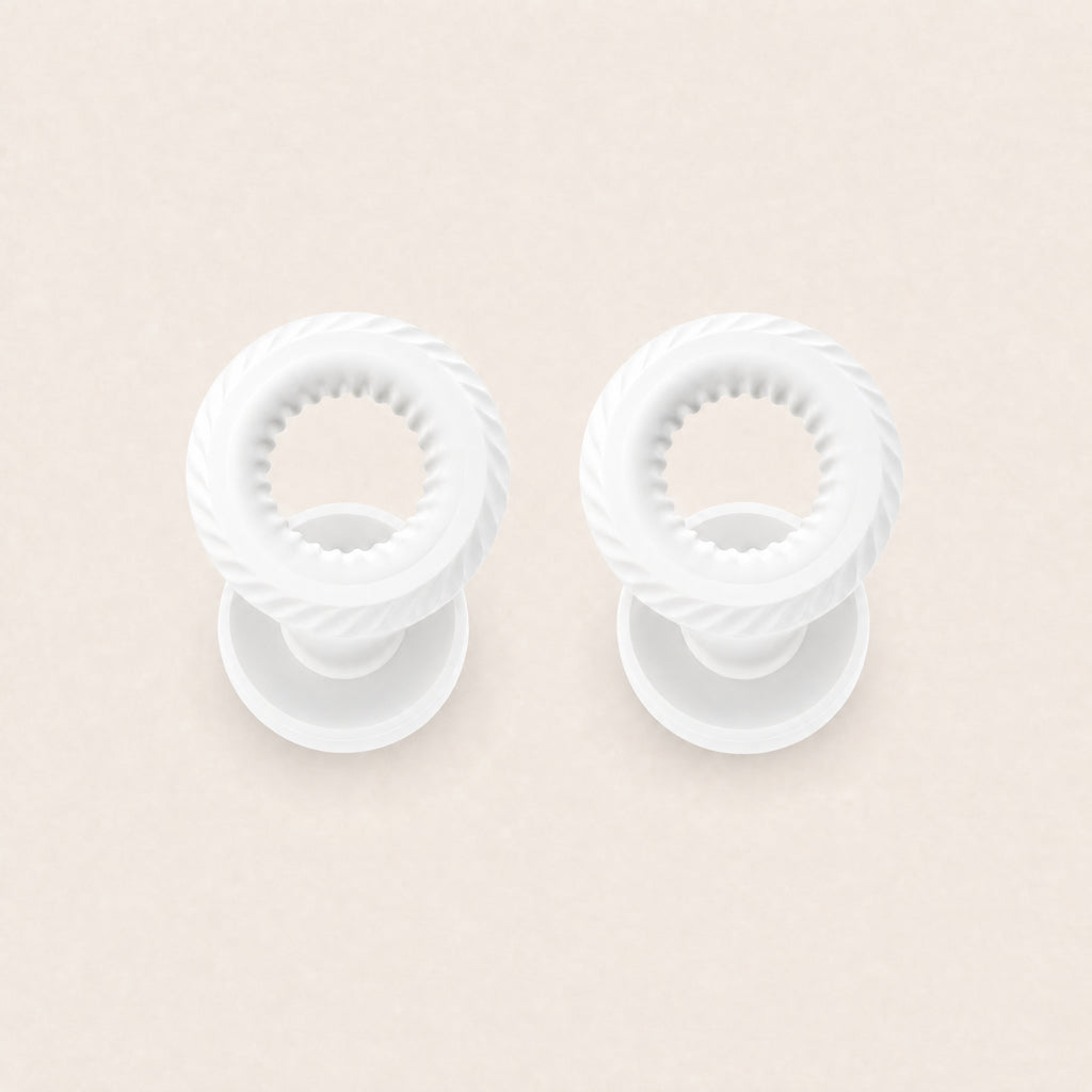 Somnia Mute sound-isolating earplugs in White