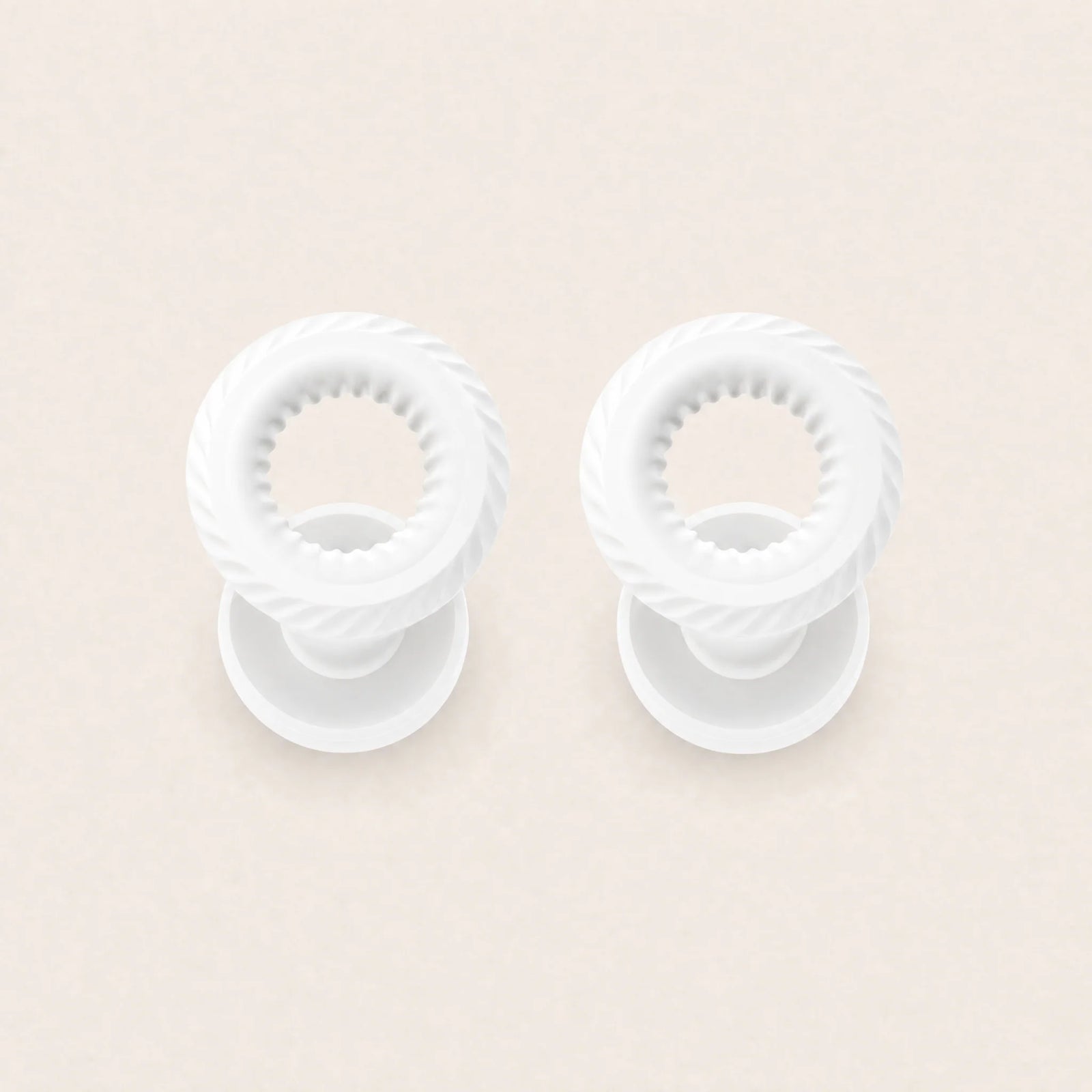 Somnia Mute sound-isolating earplugs in White