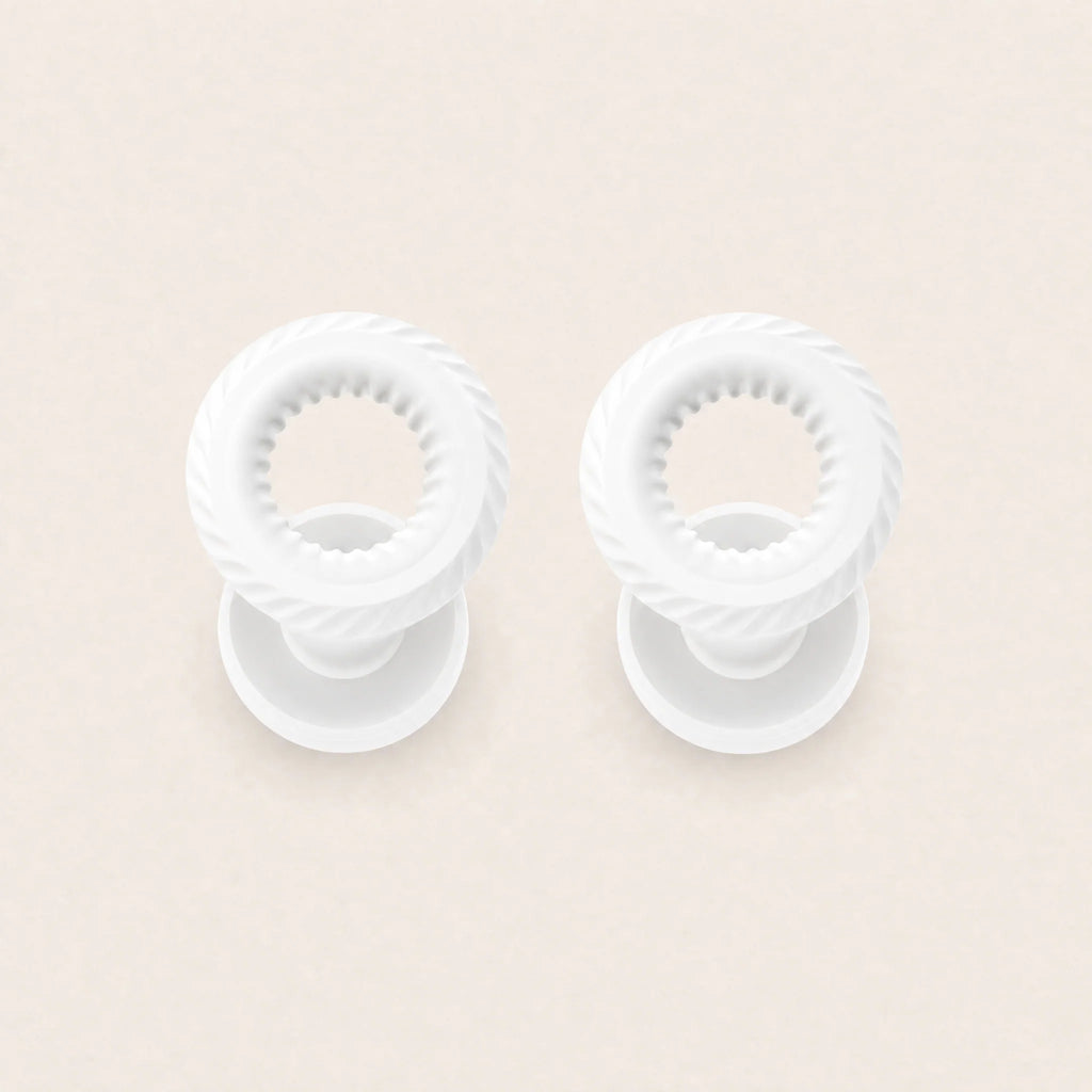 Somnia Mute sound-isolating earplugs in White